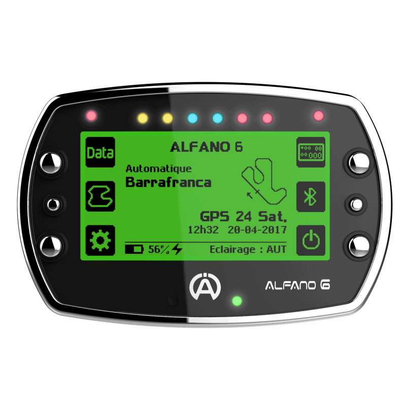 Système d’acquisition de données par GPS Alfano 6 2T