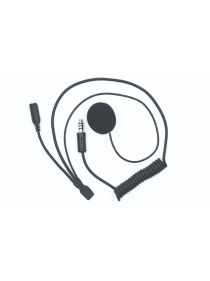RADIO HELMET KIT FOR FULL FACEHELMET - Male Nexus 4 PIN STD- with Integrated Speaker Pads