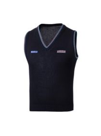 KNITTED COTTON VEST MARTINI RACING